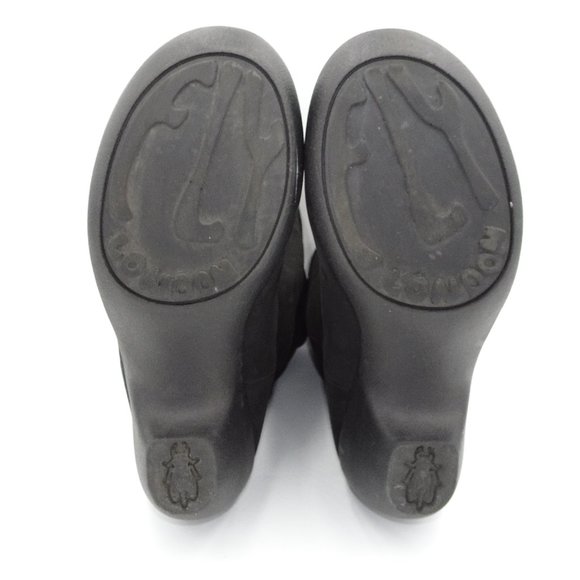 Fly London Blk Suede Slouch Ankle Boots | EUC | 39 - Picture 5 of 16